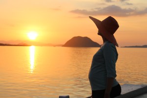 Magical sunset! Taken at Kalong Island